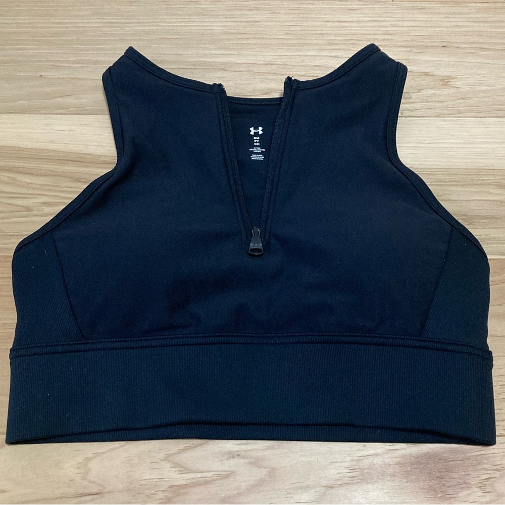 UNDER ARMOR Black Sports bra Small
